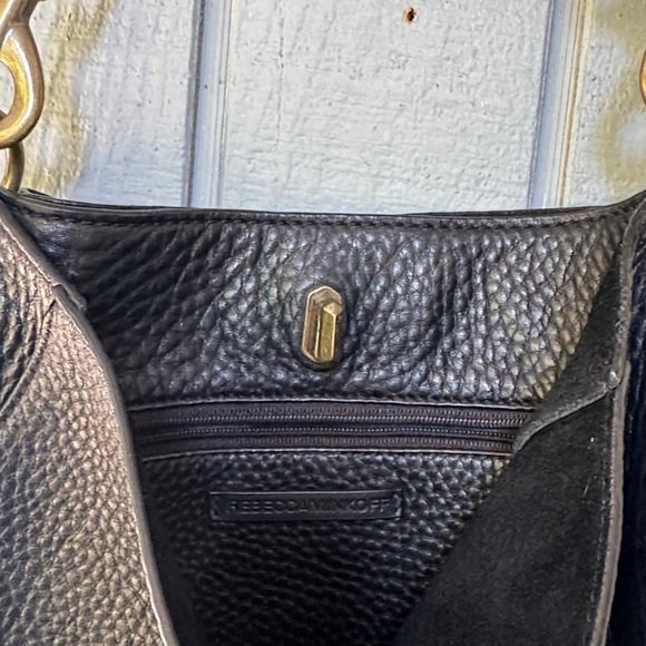 Rebecca Minkoff Black Leather Shoulder Bag - Picture 7 of 9